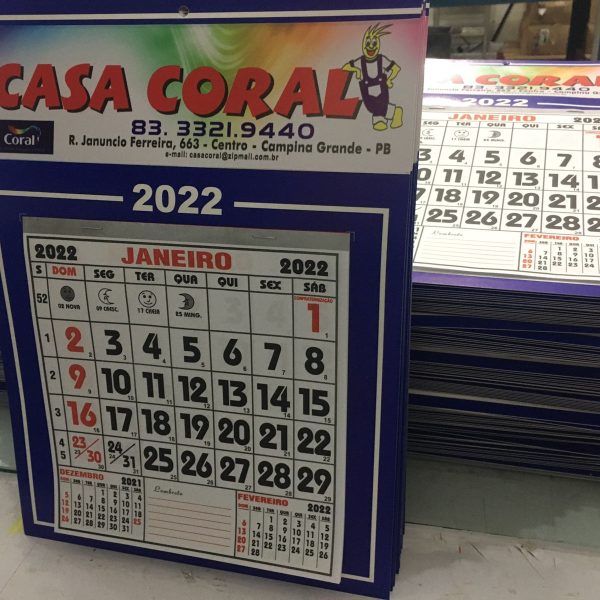 calendário